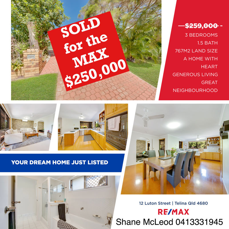 Property in Telina - Sold for $250,000