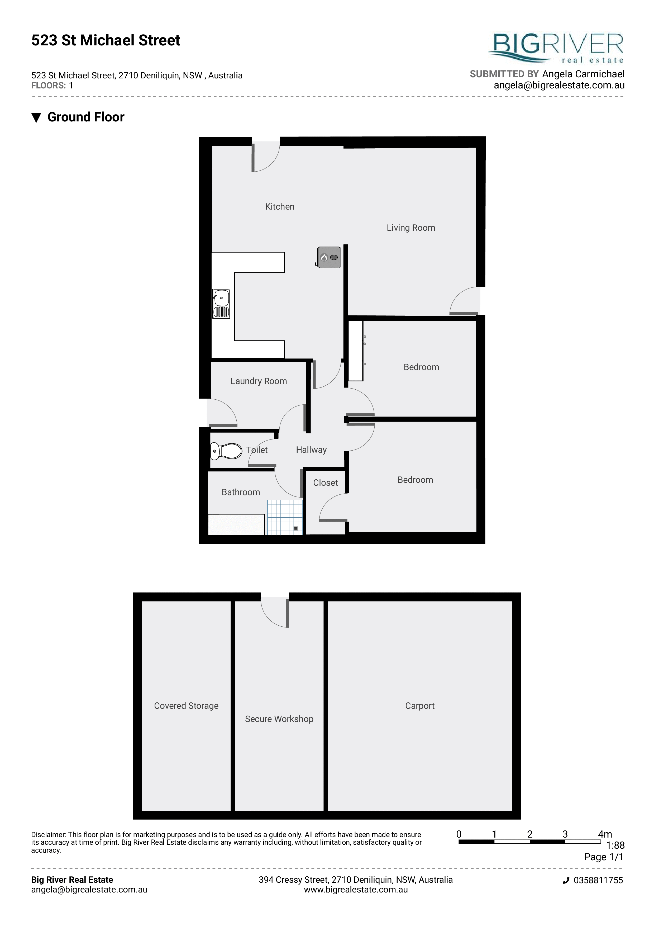 523 St Michael Street, Deniliquin > Big River Real Estate