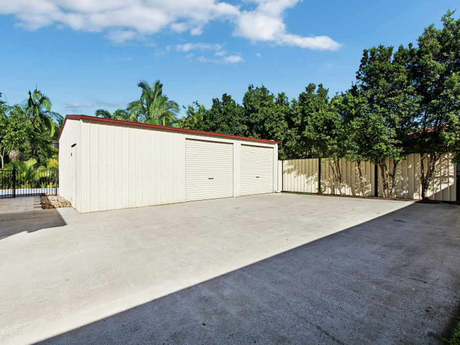 38 Rainbird Court Palmwoods 3 bay shed