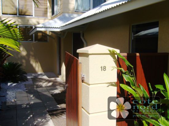 Private entry to this quality property