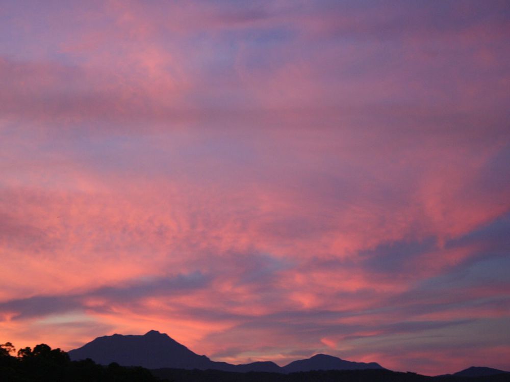 Sunset - a tropical delight