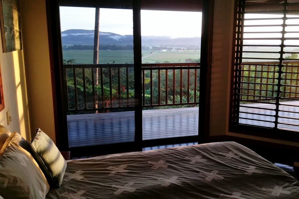 View from the main bedroom. Tranquility zone!