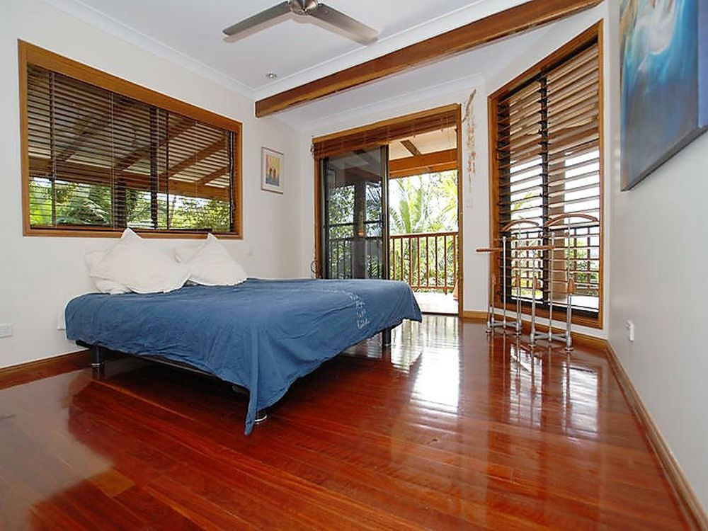 Main bedroom opening to the terrace