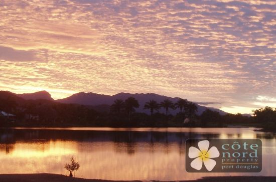 Sunset views from prestige Port Douglas home