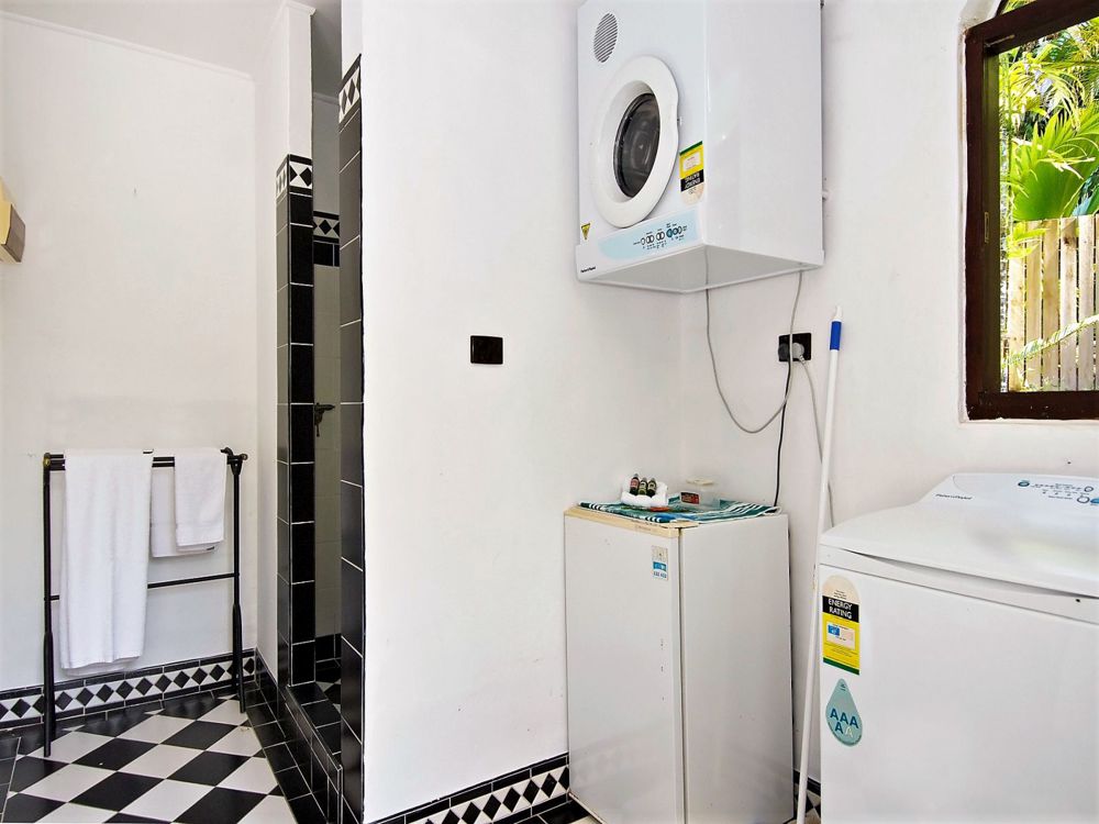 Shower and laundry facilities