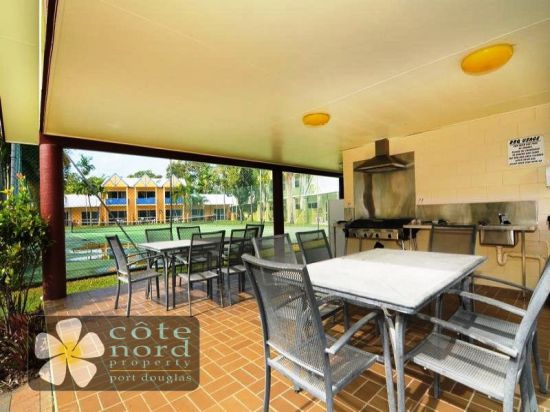 Barbeque entertaining area