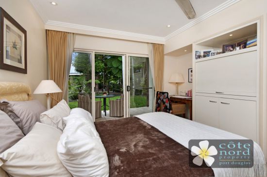 View to the garden. Tranquility