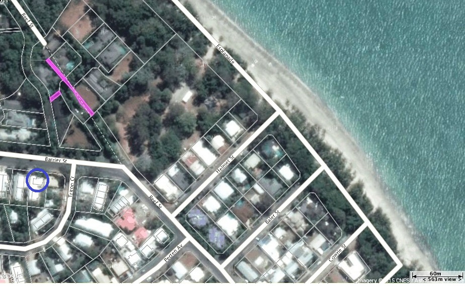 So close to Four Mile Beach, Port Douglas!