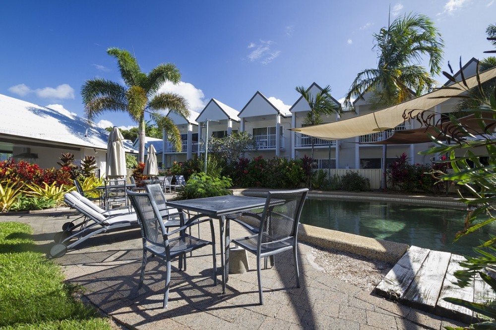 Resort swimming pool