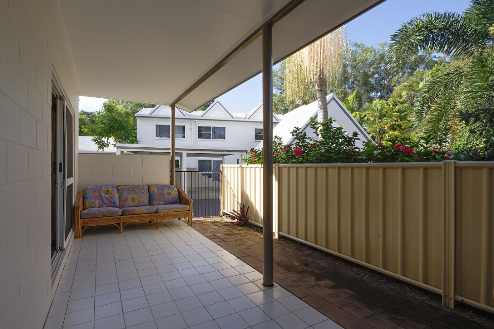 Wide terrace for entertaining and relaxing