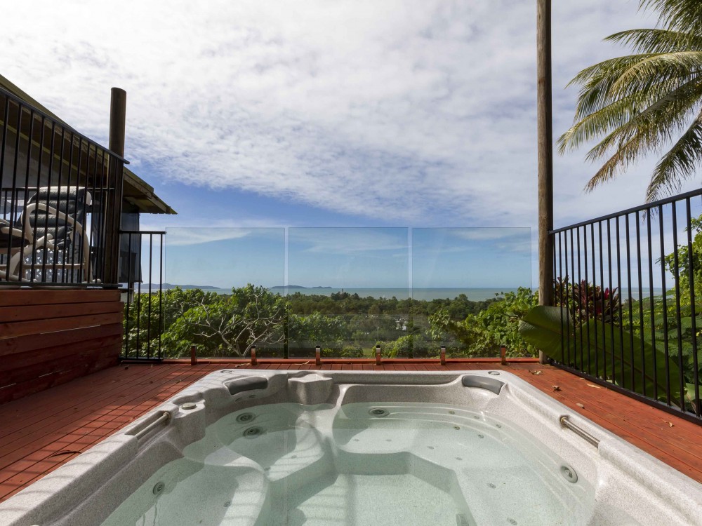 Relax. Breathe. Dream.  Sp jacuzzi on the deck