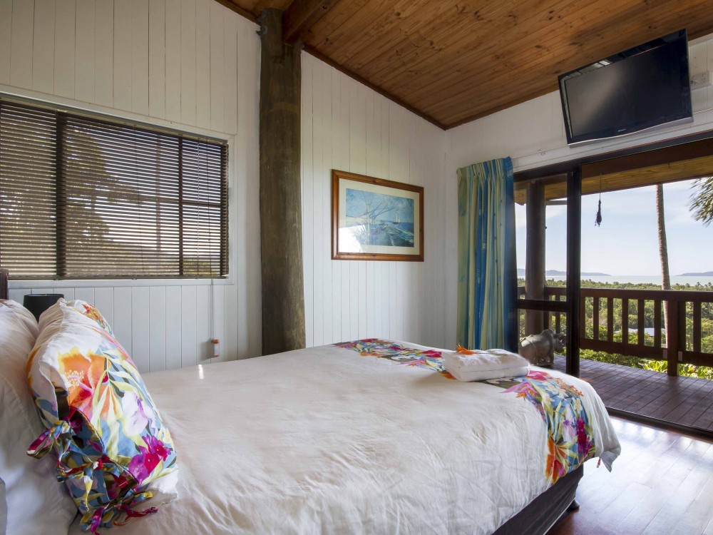 Main bedroom with terrace access