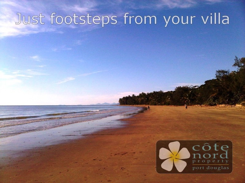 Just footsteps from your villa, beautiful Four Mil