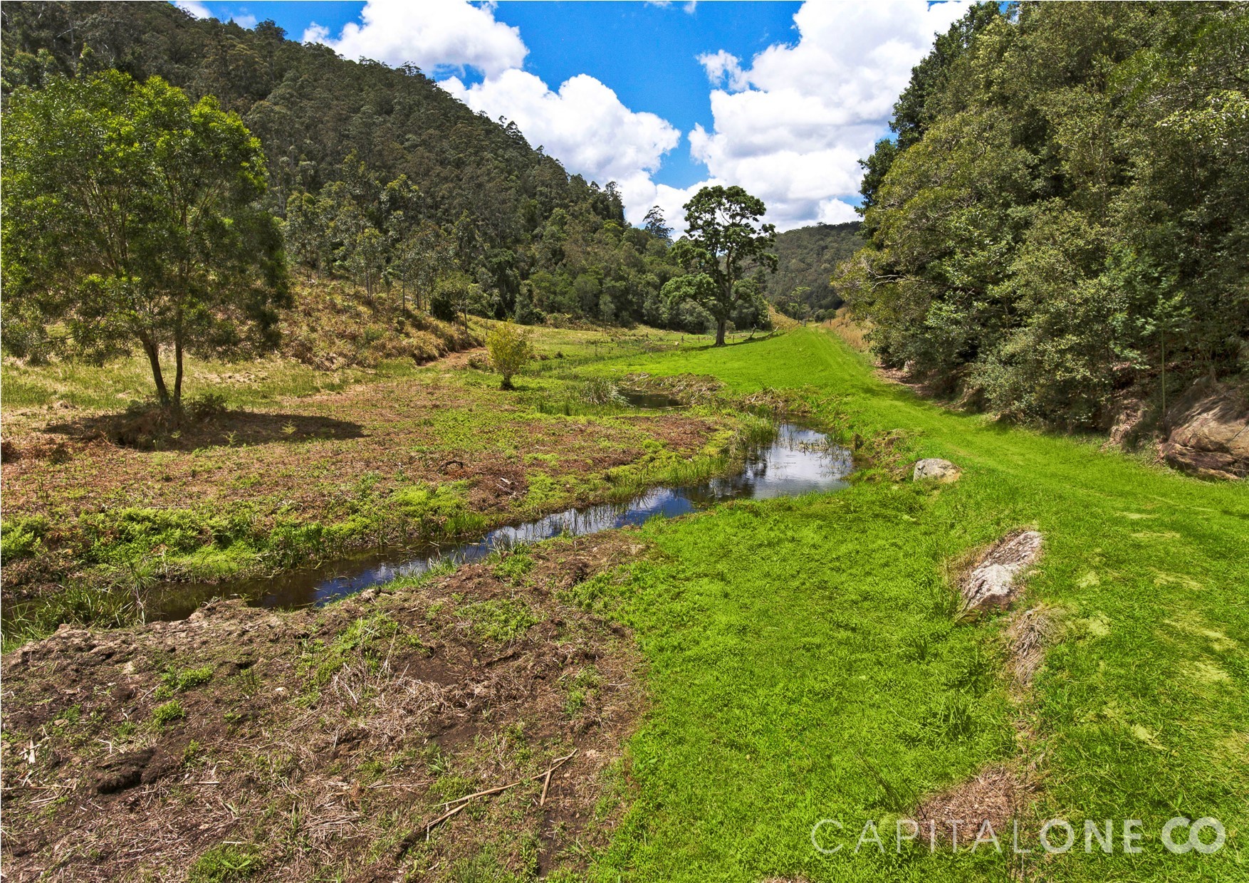 Open for inspection in Cedar Brush Creek