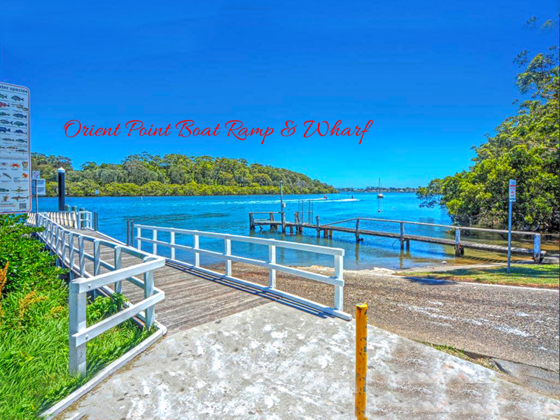 Orient Point boat ramp & wharf
