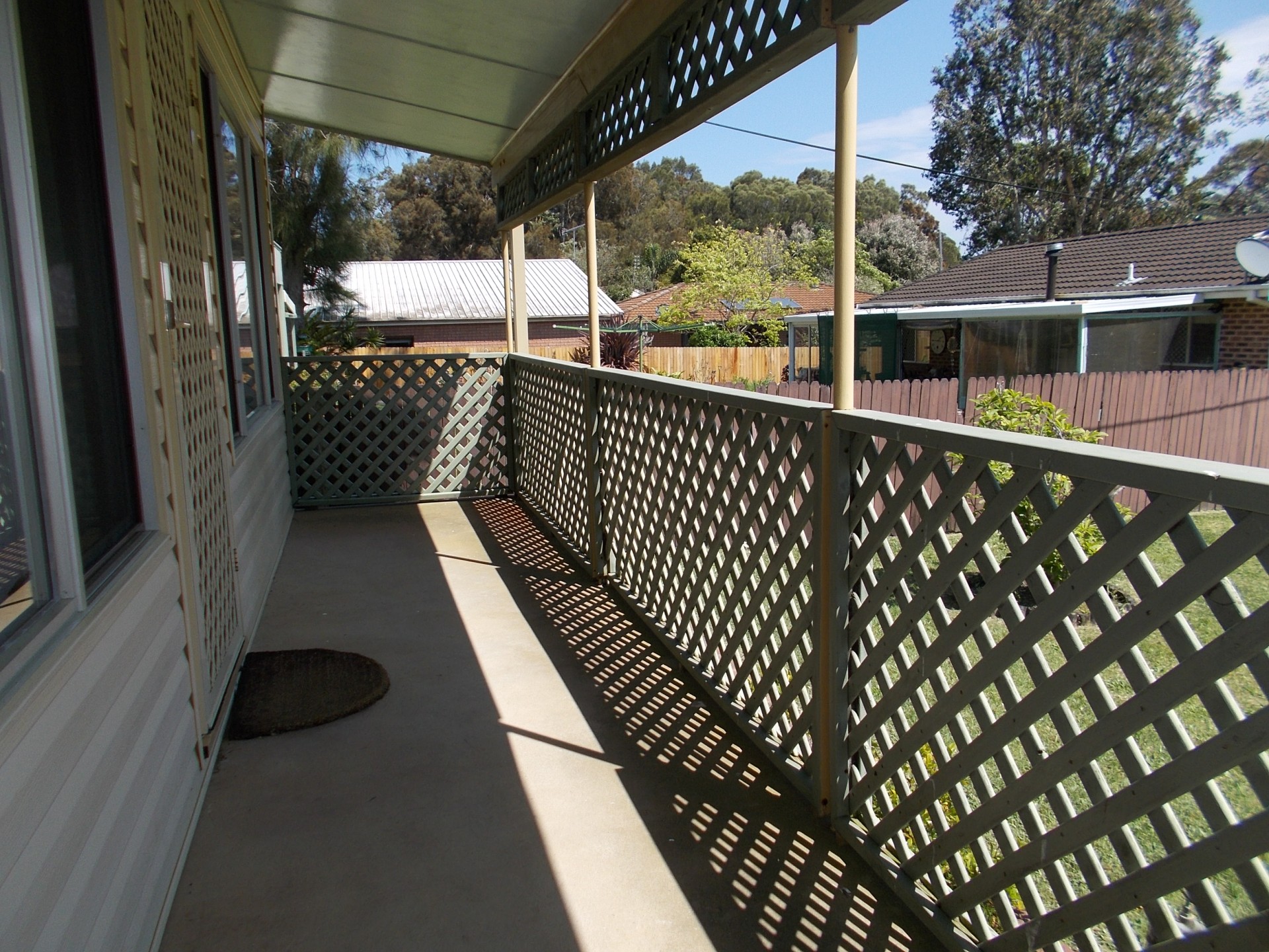 Front verandah