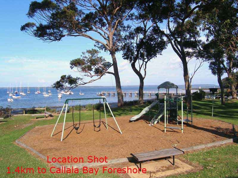 Park, jetty & boat ramp nearby