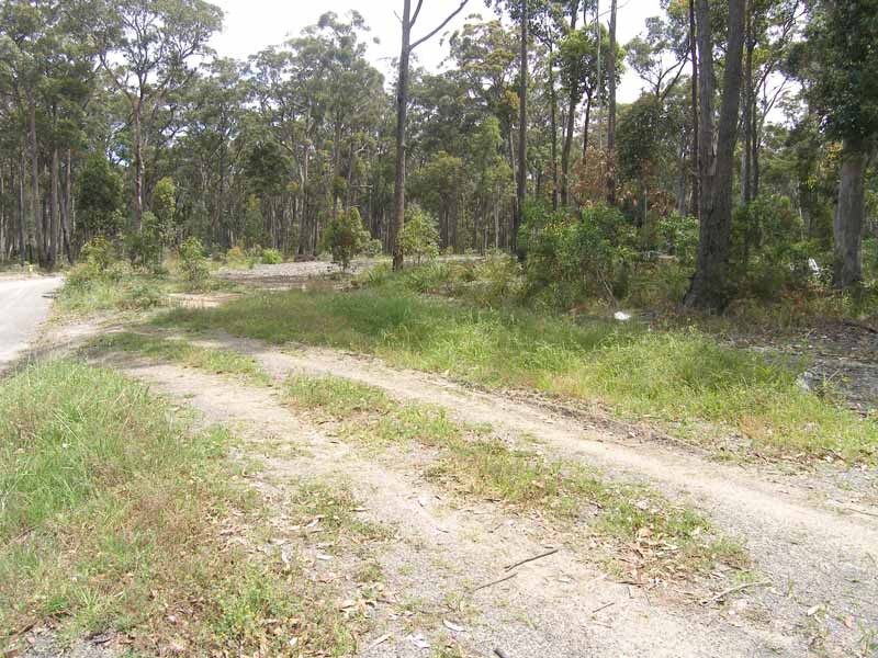 Back corner of block