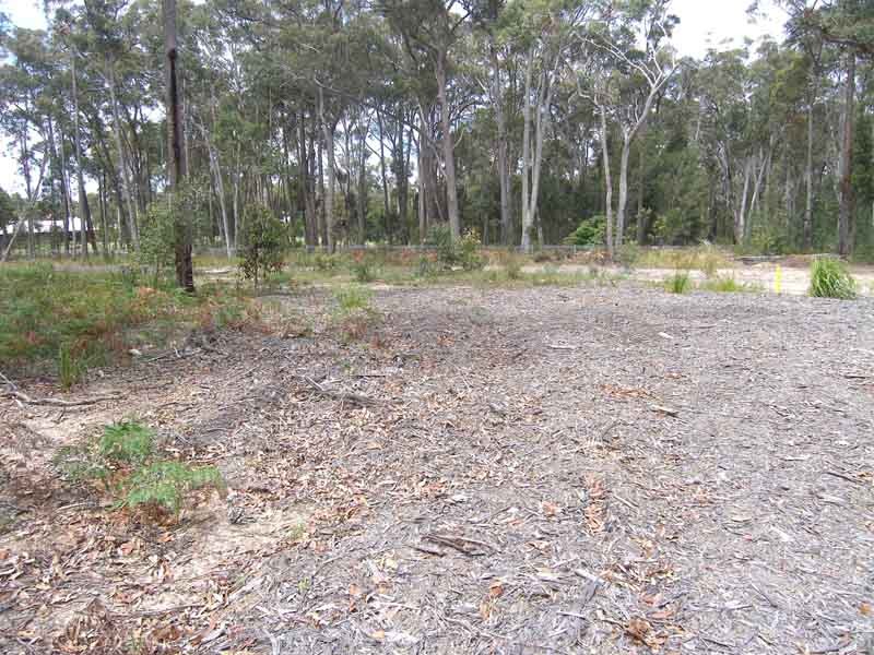 Front left hand corner