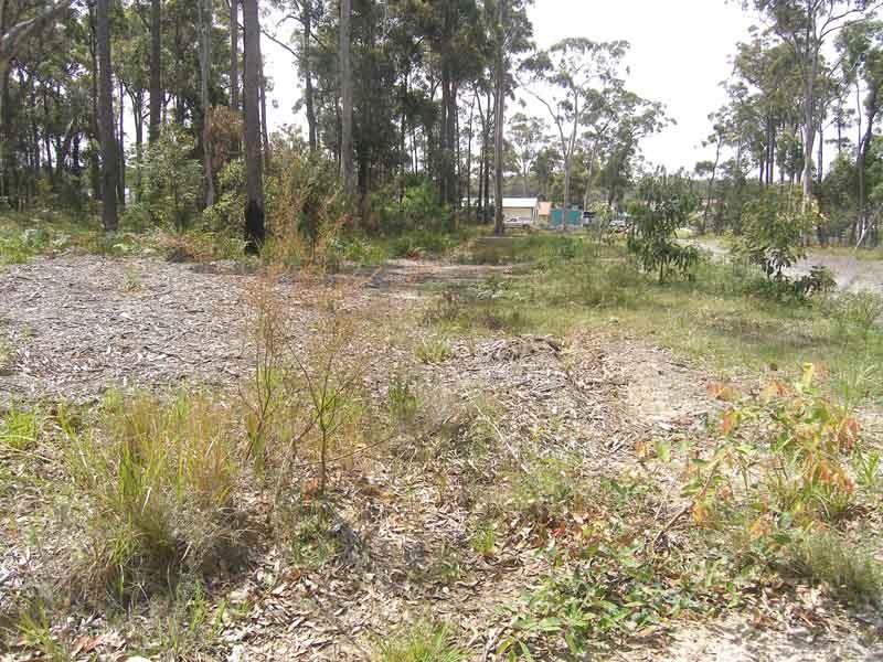 Front right hand corner