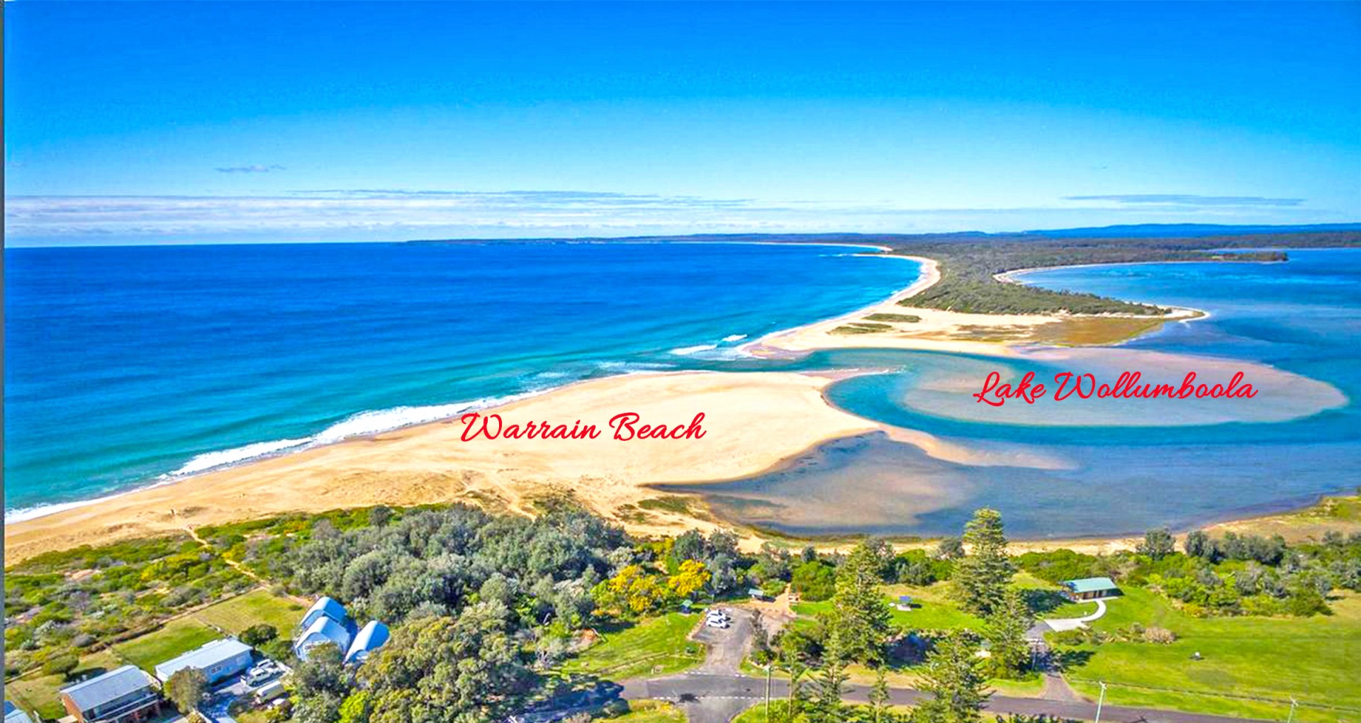 Warrain Beach & Lake Wollumboola