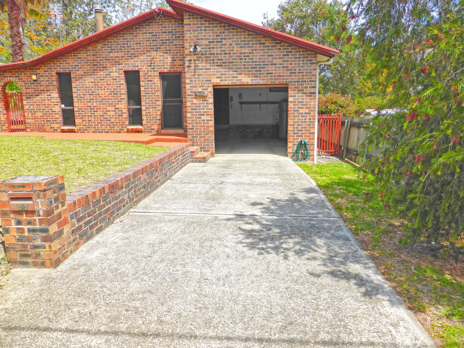 Off street parking & single garage