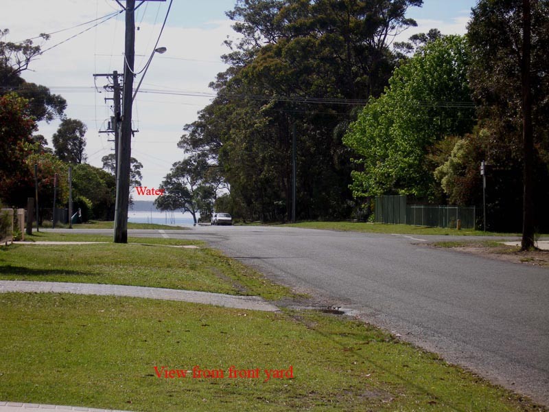 View from front yard