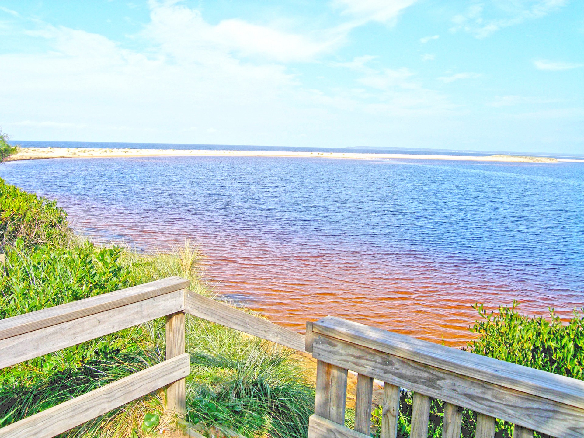 The home is a short walk to Lake wollumboola