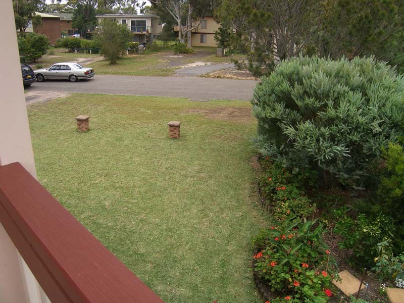 View from rear balcony