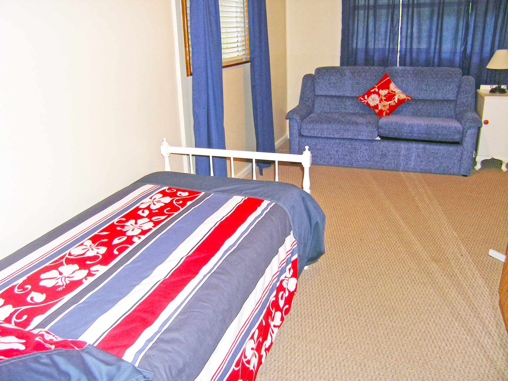 Third bedroom with single bed , sofa bed