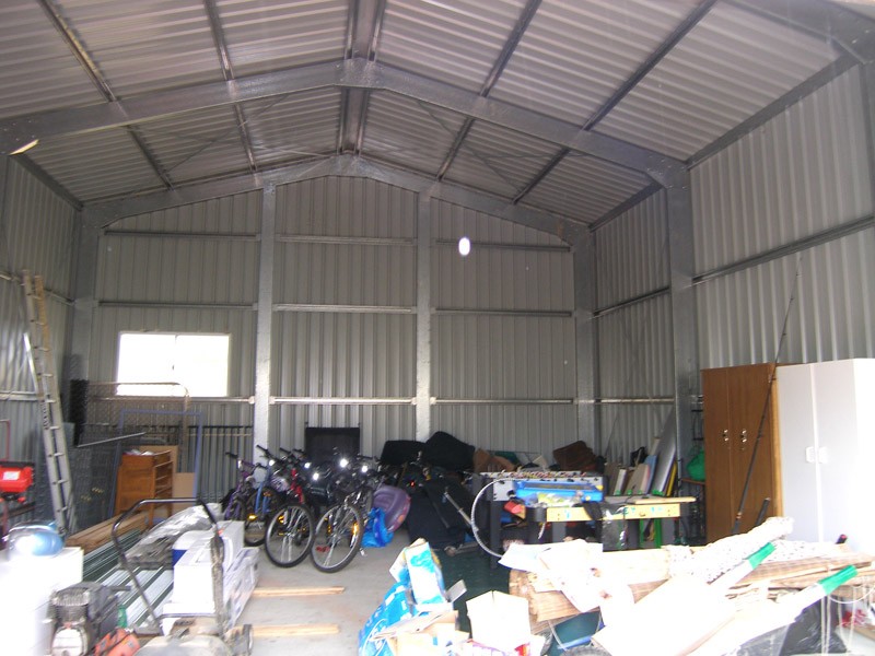 Internal View of Shed
