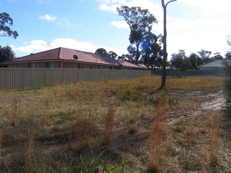 Back east corner of block