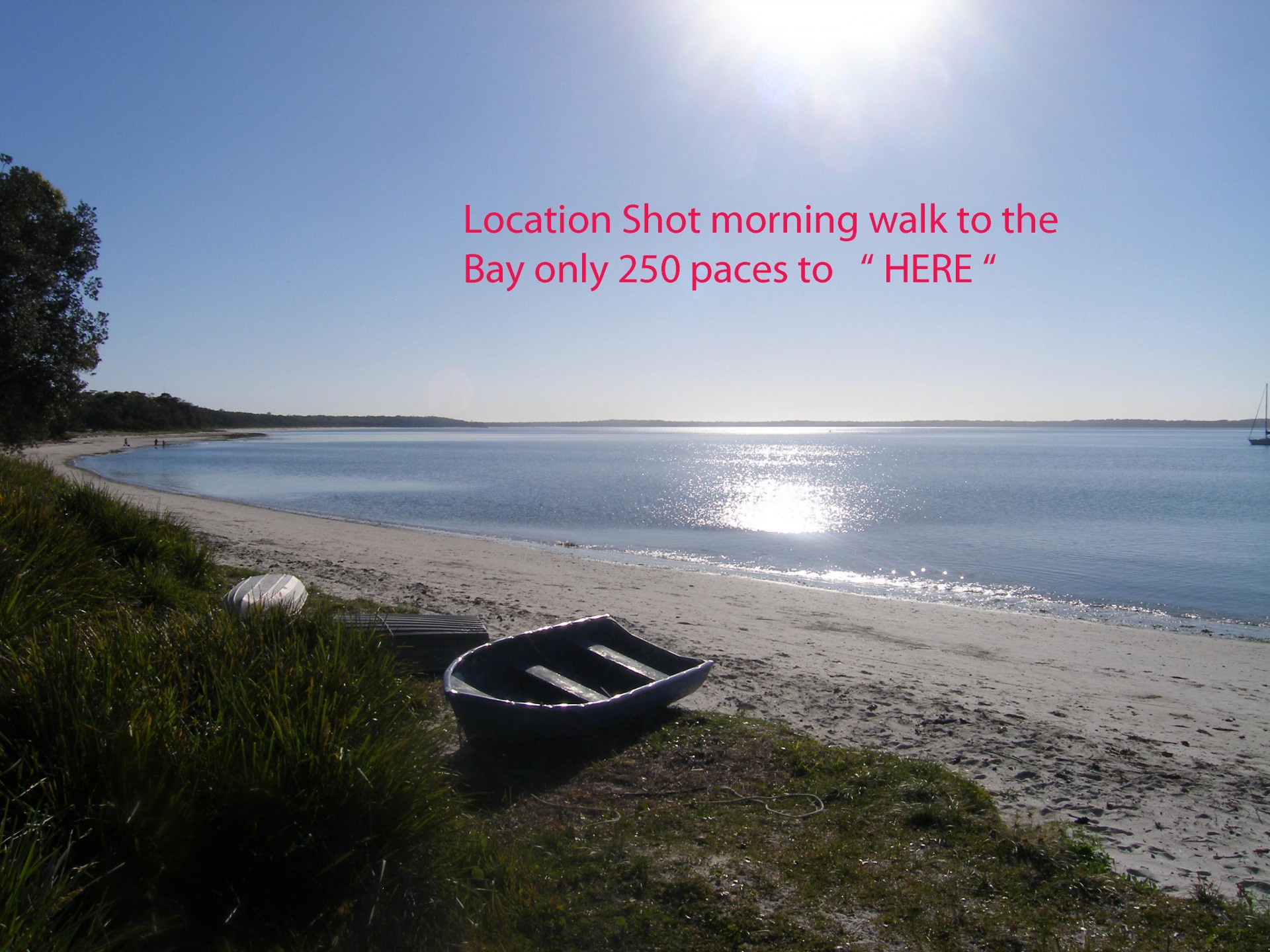 Morning walk to the Bay