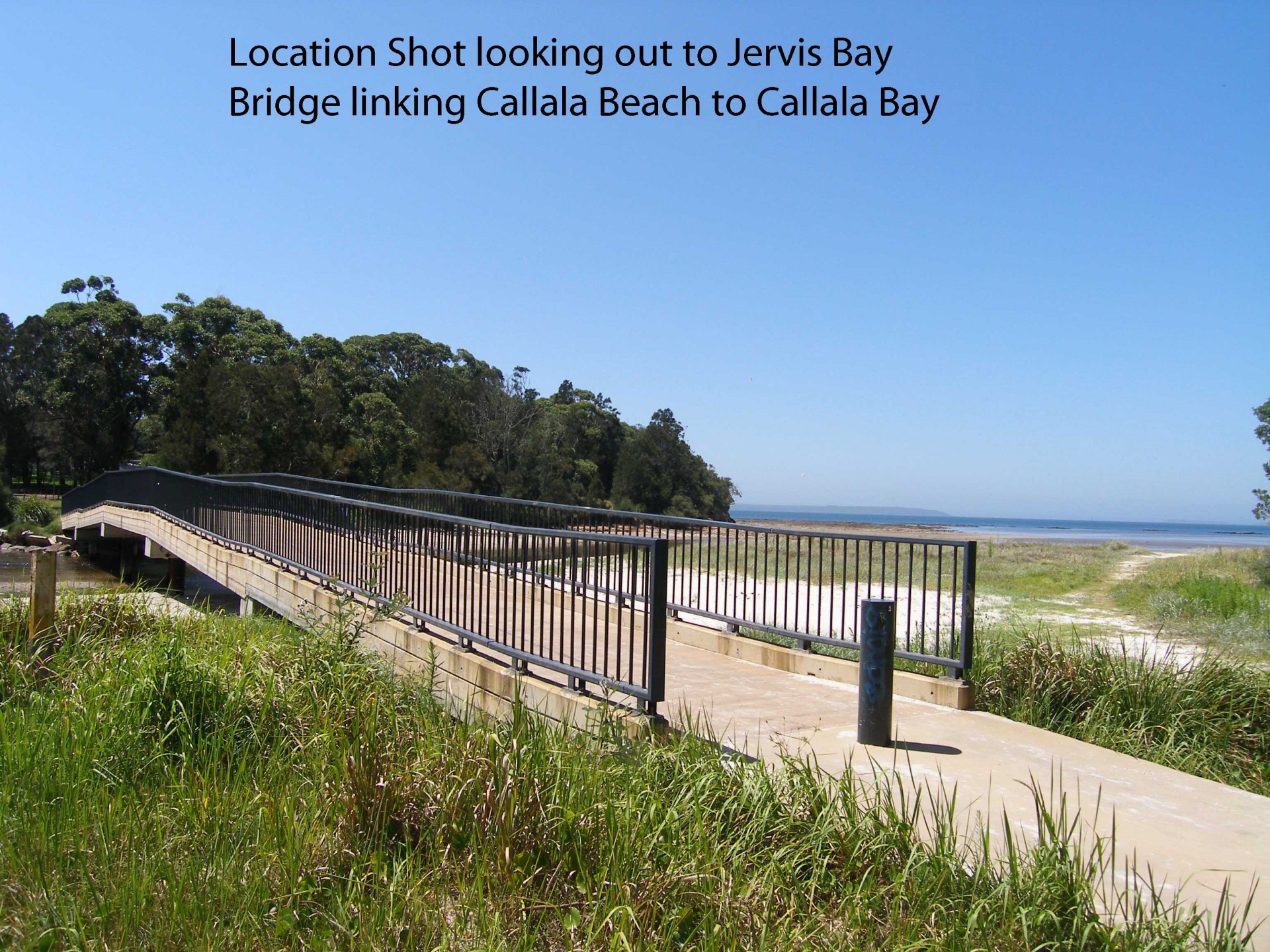 Bridge linking Beach to Bay
