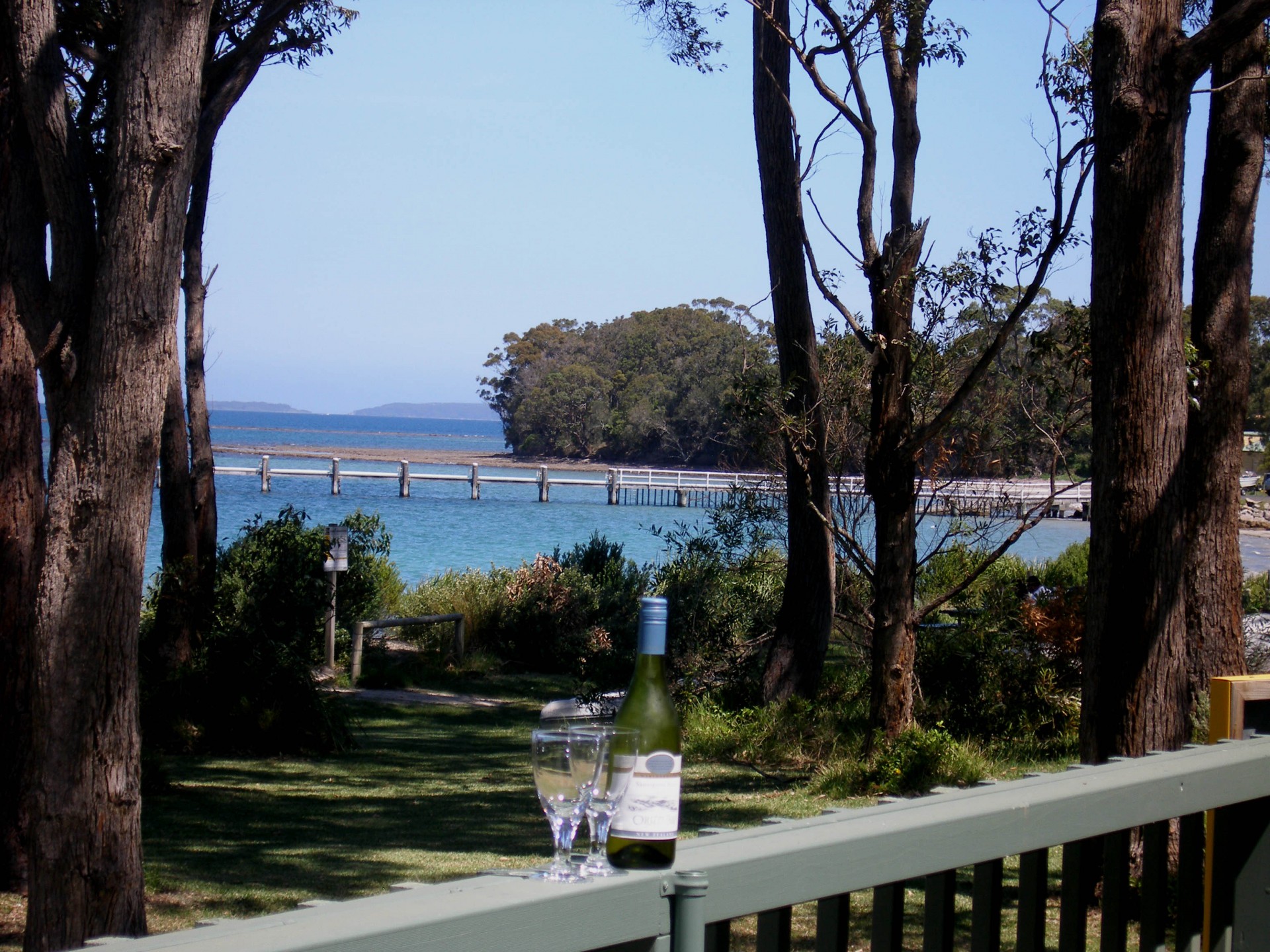 View from front verandah