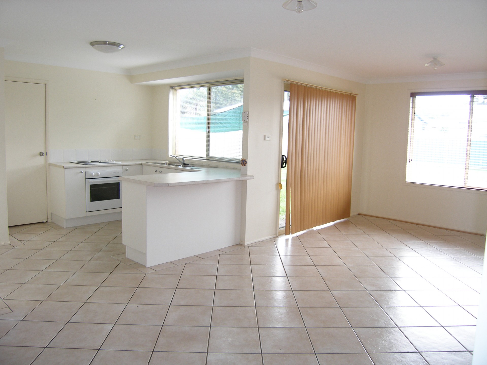 Kitchen & family room