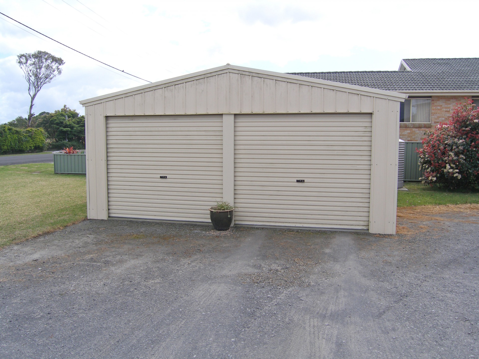 Front garage
