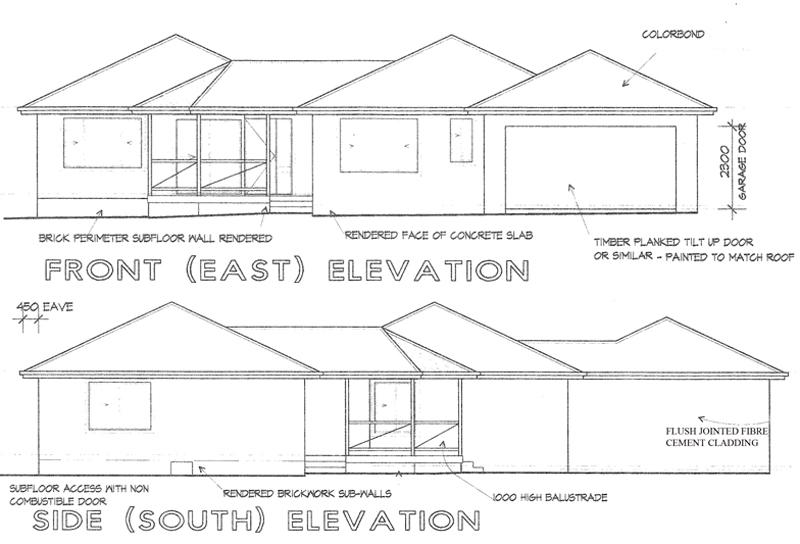 East-South Elevation