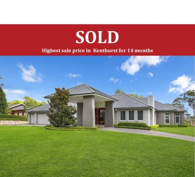 Property in Kenthurst - Sold for $4,100,000