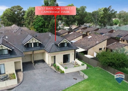 5/27 BARLOW STREET, Cambridge Park, NSW 2747