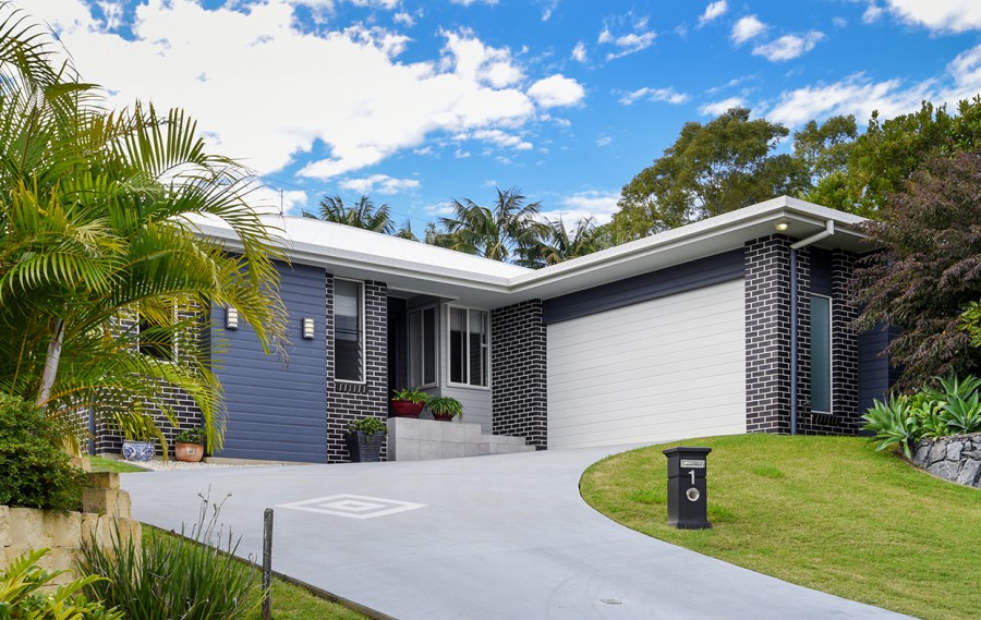 1 Daniel Court, Bonville - Front Exterior of house