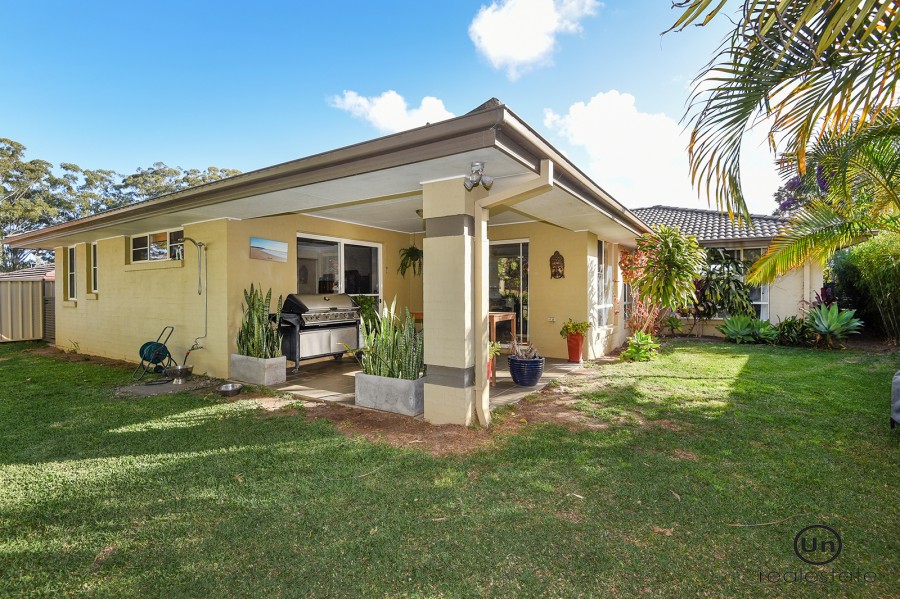 40 Worland Drive, Boambee East - Private rear yard