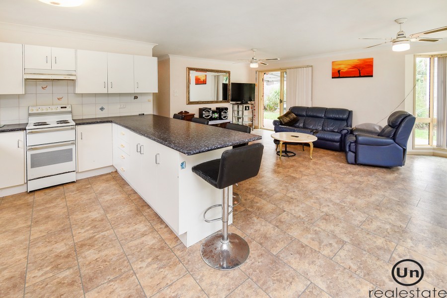 18 Cordwell Grove, Boambee East - Kitchen and livi