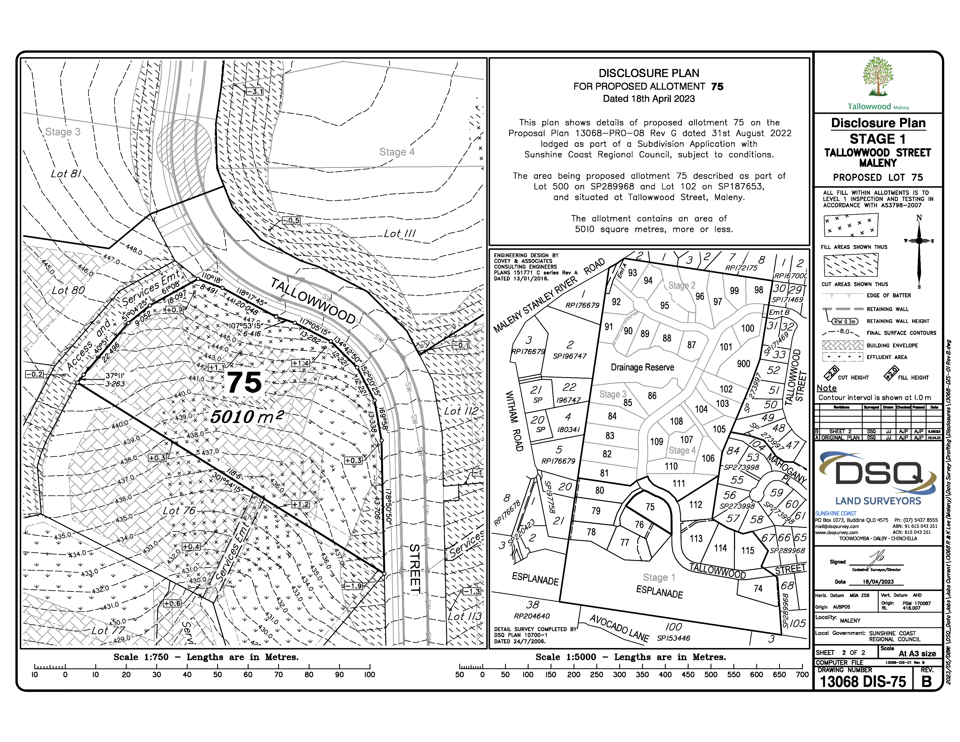 Lot 75 Tallowwood Street, Maleny For Sale by Farmbuy.com - floorplan 1