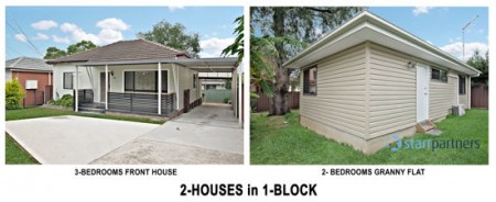 2-HOUSES in 1-BLOCK