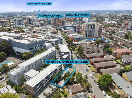 B4 ZONING - 436SQM BLOCK - IN THE HEART OF AUBURN