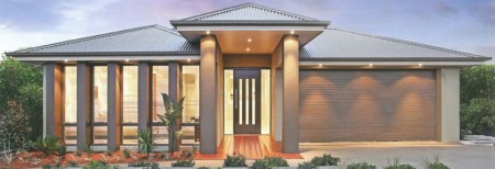 Contemporary Exquisite Living Bordering the Ponds