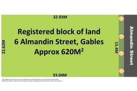 620Sqm Registered land ready to build..!