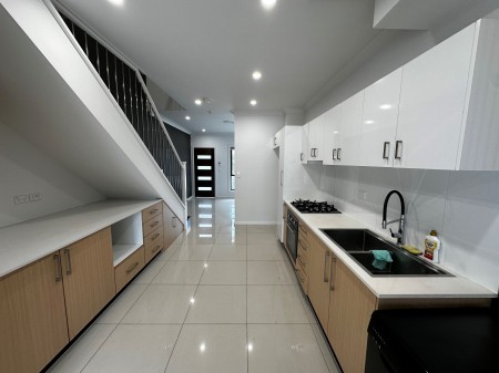 Modern touch with sleek features with large courtyard