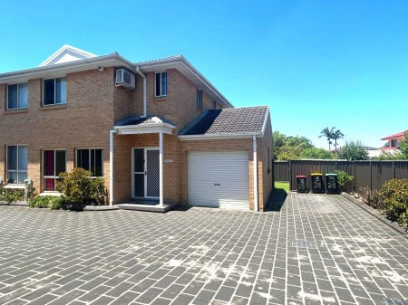 Artificial grass, spacious backyard and an oversized study!